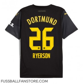 Borussia Dortmund Julian Ryerson #26 Replik Auswärtstrikot 2024-25 Kurzarm